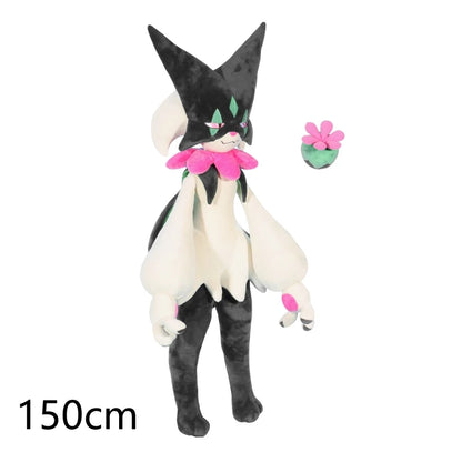 170cm Pokemon Crystal Velvet Version Meowscarada Plush Doll Throw Pillow Room Ded Decor Anime Peripheral Birthday Christmas Gift