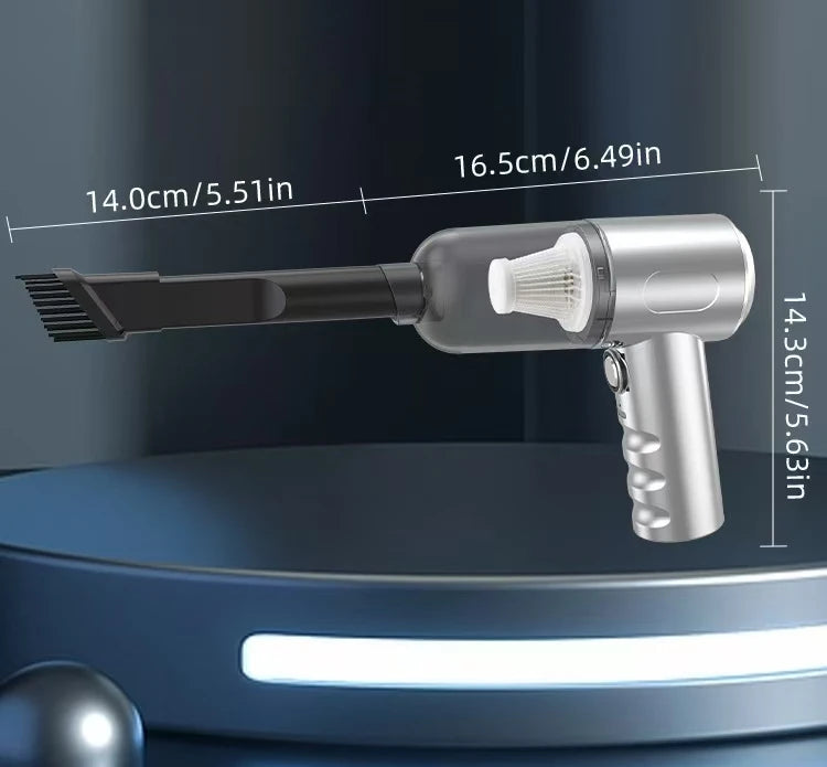 Car vacuum cleaner cleaning high-power mini-charging multifunctional blowing and sucking lighting hand-held convenient small car