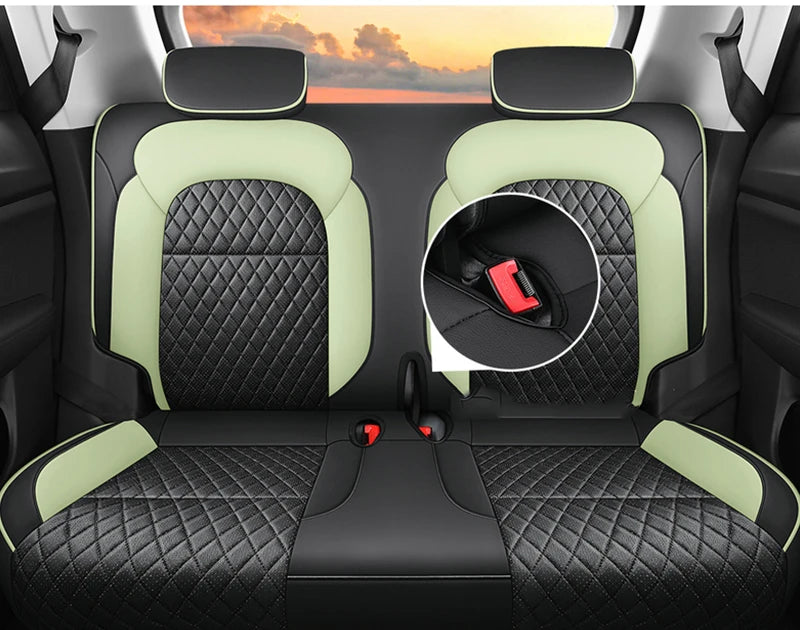 Car Seat Cover Specific Customize for Leapmotor T03 Full Covered with Front and Rear Full Complete Set