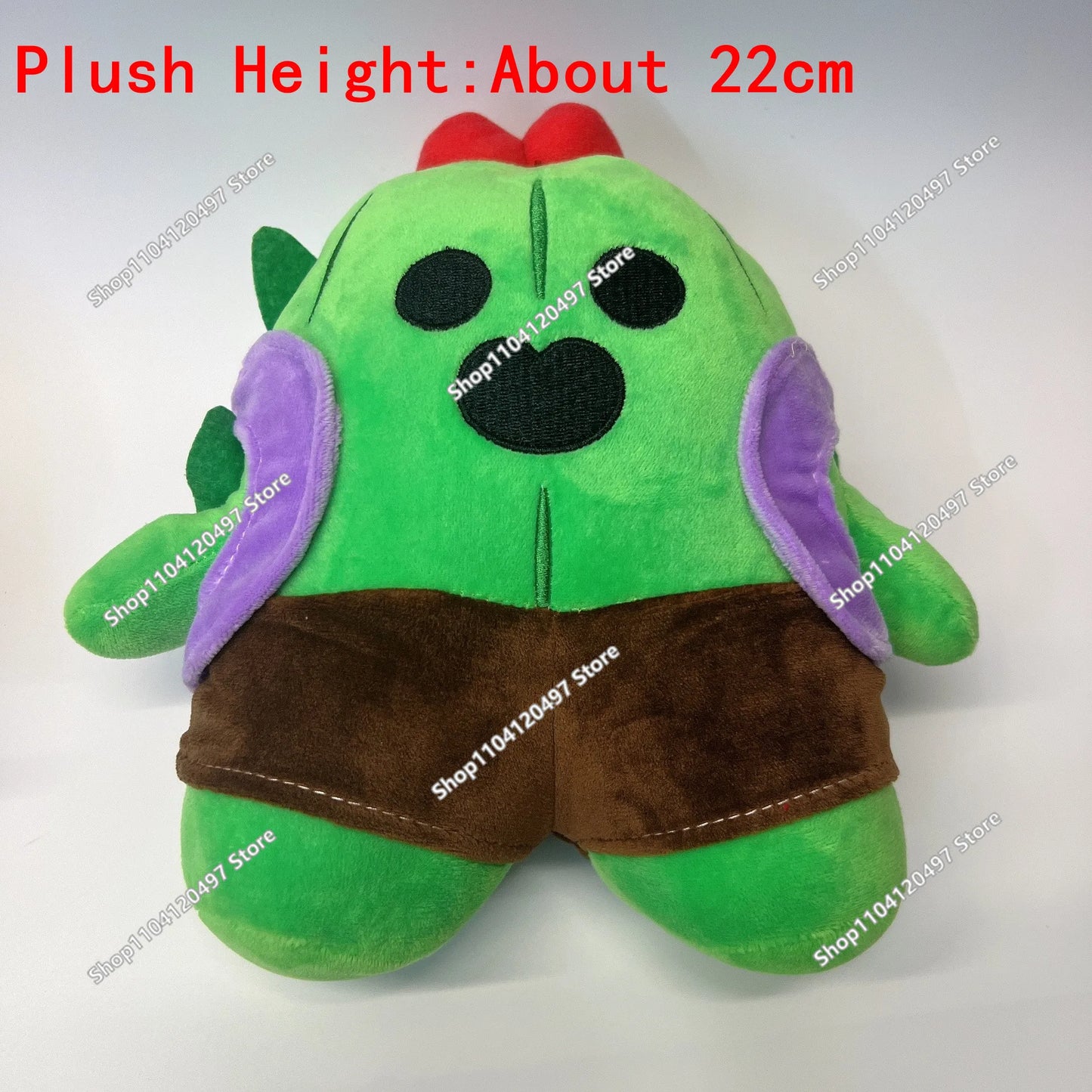 Animation Boys Girls PRIMO Brawler Toy Figures Plushies Leon Spike Shelly Figure Kids Game Toy Figures Birthday Gift