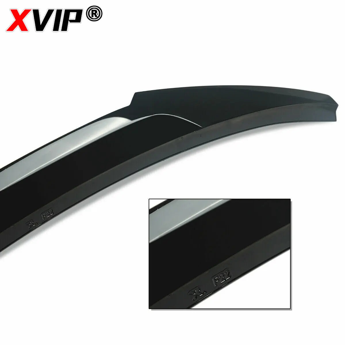 XVIP Glossy Black Glossy Carbon Fiber M4 Style Rear Spoiler Wing For BMW 2-Series F22 M2 F87 2014-2020