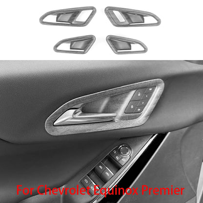 For Chevrolet Equinox Premier 2025 2026 Inner Door Handle Bowl Frame Cover Trim Automotive Interior Accessories LHD