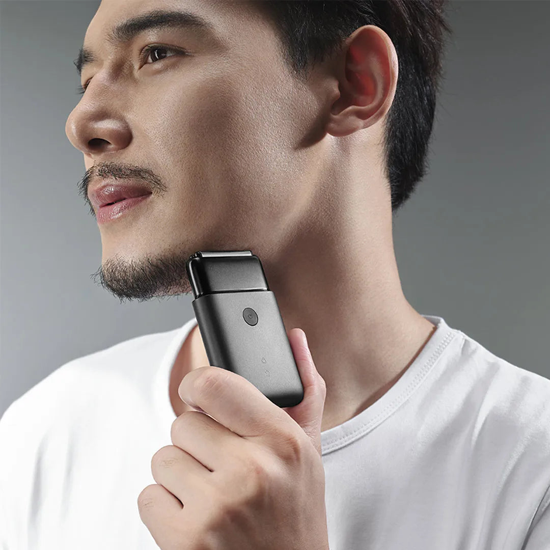 Xiaomi Mi Electric Shaver Reciprocating Dual Blade MSW201 , Portable IPX7 Waterproof Rechargeable Beard Trimmer Razor for Men