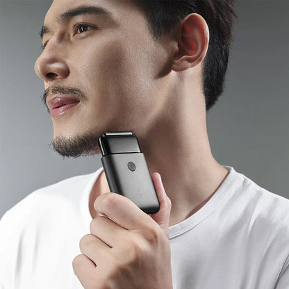 Xiaomi Mi Electric Shaver Reciprocating Dual Blade MSW201 , Portable IPX7 Waterproof Rechargeable Beard Trimmer Razor for Men