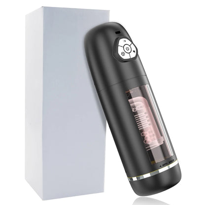 Fully automatic clamping and suction airplane cup suitable for male masturbation, penis extension time trainer, adult product