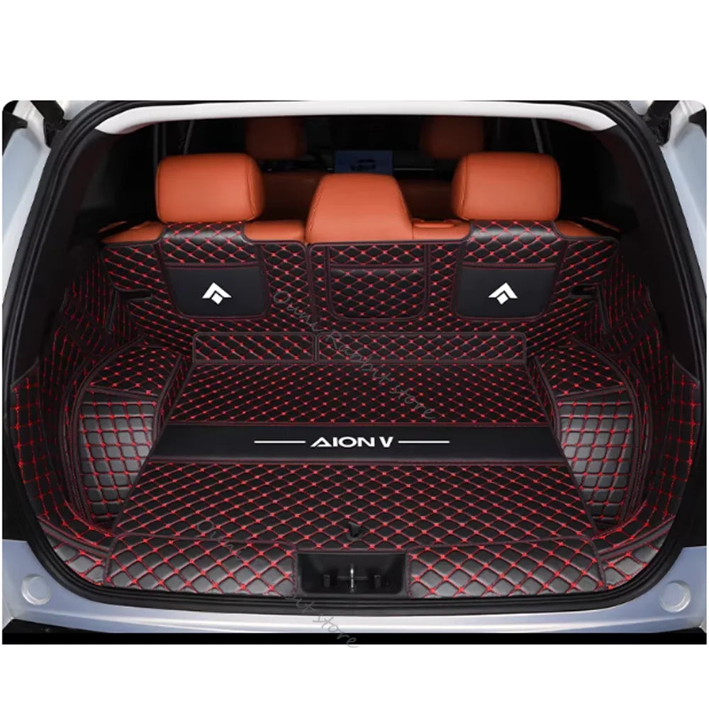 For GAC Aion V AY5 MK2 2024~2026 2025 Car Leather Trunk Mat Scratch Prevention Boot Cover Tray Interior Protector Accessories