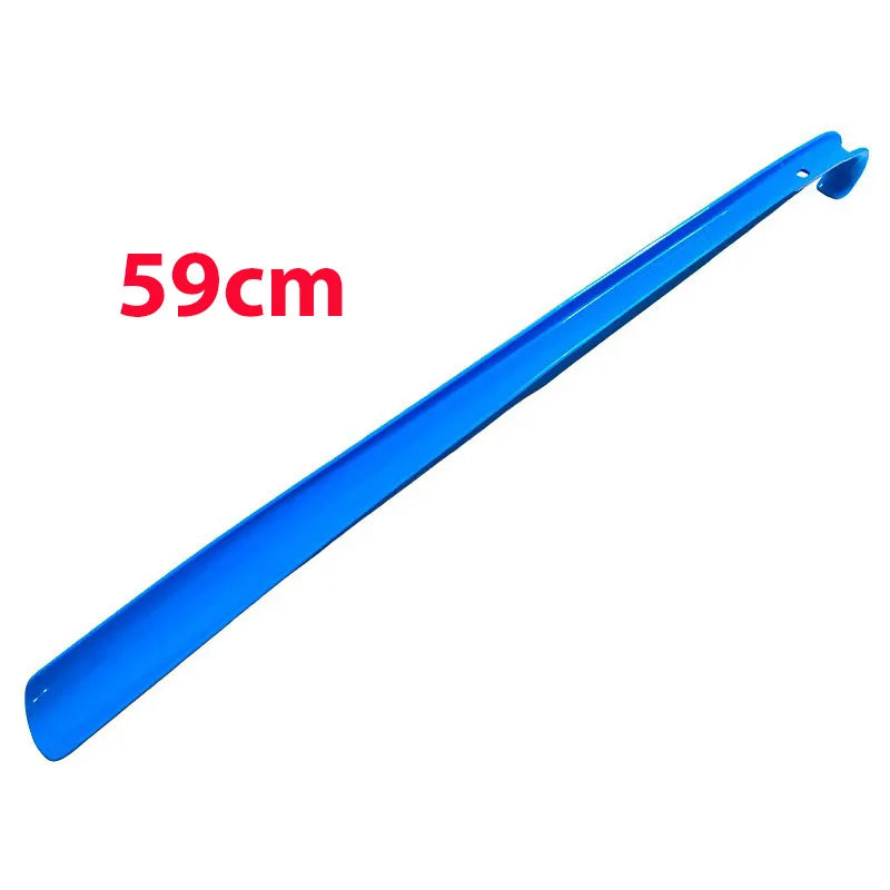 59cm Plastic Extra Long Shoehorn Hotel Household Shoe Wearer Shoes Lifter Shoes Spoon Lazy Does Not Bend Shoe Draw Helper
