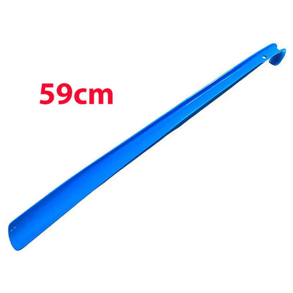 59cm Plastic Extra Long Shoehorn Hotel Household Shoe Wearer Shoes Lifter Shoes Spoon Lazy Does Not Bend Shoe Draw Helper