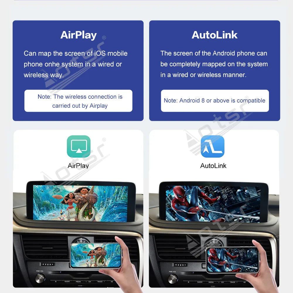Linux Car stereo CarPlay FOR Lexus RX RX200 RX270 RX300 RX350 RX400h RX450h 2009-2021 Car Radio GPS navi player HD touch screen