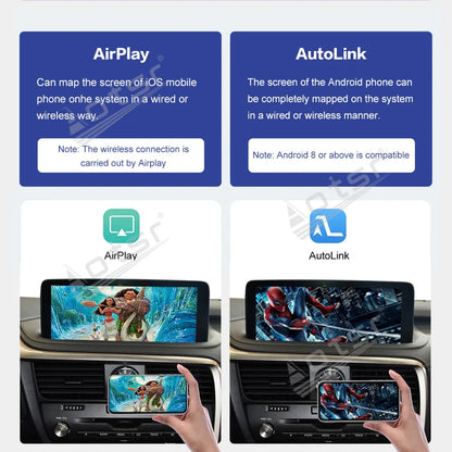 Linux Car stereo CarPlay FOR Lexus RX RX200 RX270 RX300 RX350 RX400h RX450h 2009-2021 Car Radio GPS navi player HD touch screen