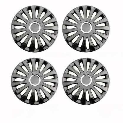 R15 Inch  4PCS Car Universal Wheel Cover Hubcap Replacement Hub Caps Wheel Rim Cover Tire Accessories Snap on SUV Truck