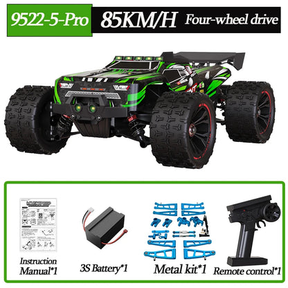 9522PRO 85KM/H High-speed RC Car Brushless Four-wheel Drive Off-road Drift 1:16 Professional Racing Car 9522 50KM/H Boy's Toy