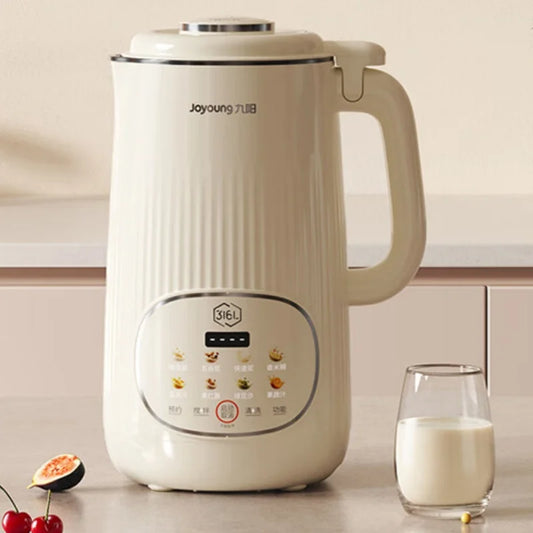 1.4L Stainless Steel Soy Milk Maker with 316L Self-cleaning and Reservation Function DJ14X-D664 for Home Use 220V