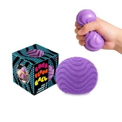 Hot Needoh Fuzz Ball Cat Stress Relieving Puzzle Toys Malt Sugar Squishy Stress Relief Slow Rebound Anti-Anxiety Squeeze Toy