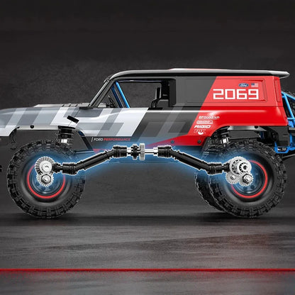 Mjx Hyper Go H18p 1/18 Brushless 4WD RC Offroad Crawler Truck Full All Terrain Vehicle For Professional RC Hobby Enthusiasts