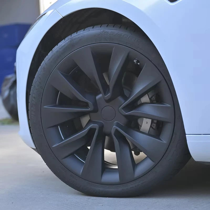 For Tesla Model 3 Highland 2026 2025 4PCS Wheel Covers Hubcaps, 19 Inch,Gloss Black Aero Covers, Accessories Upgrade Replacement