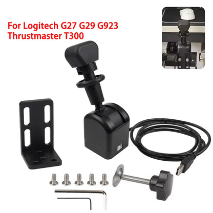 PC USB Handbrake For Logitech G923 G27 G29 Thrustmaster T300 For ETS2 European/American Truck Sim Racing Games Hand Brake