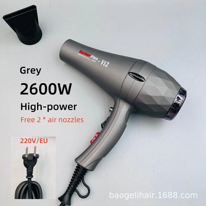 High Speed Hair Salon Hair Dryer 2600w, High-Power And Super Strong Wind Power, 15 Second Quick Drying Hair Stylist Special Mode