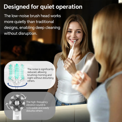 Oscillation & Vibration Replacement Brush Heads Compatible with Oral B Electric Toothbrush, Precision Clean Head for Pro 100/500