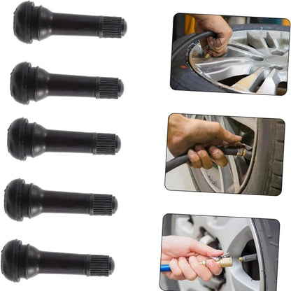 Tubeless Valve Tire Stem Car Replacement Tire Valve Stem Cap Tire Cap 10pcs