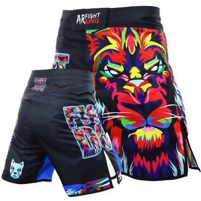 Fighter Jujitsu Sports 5-point Length Shorts Gym Jujitsu Taekwondo Thai Boxing Shorts Fighter Dress MMA Boxing Pants Size XXS-XL