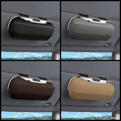For Volvo XC40 XC60 XC70 XC90 S40 S60 S90 V40 V50 V60 V90 Car Visor Sunglasses Glasses Case Glasses Holder Clip Box Accessories