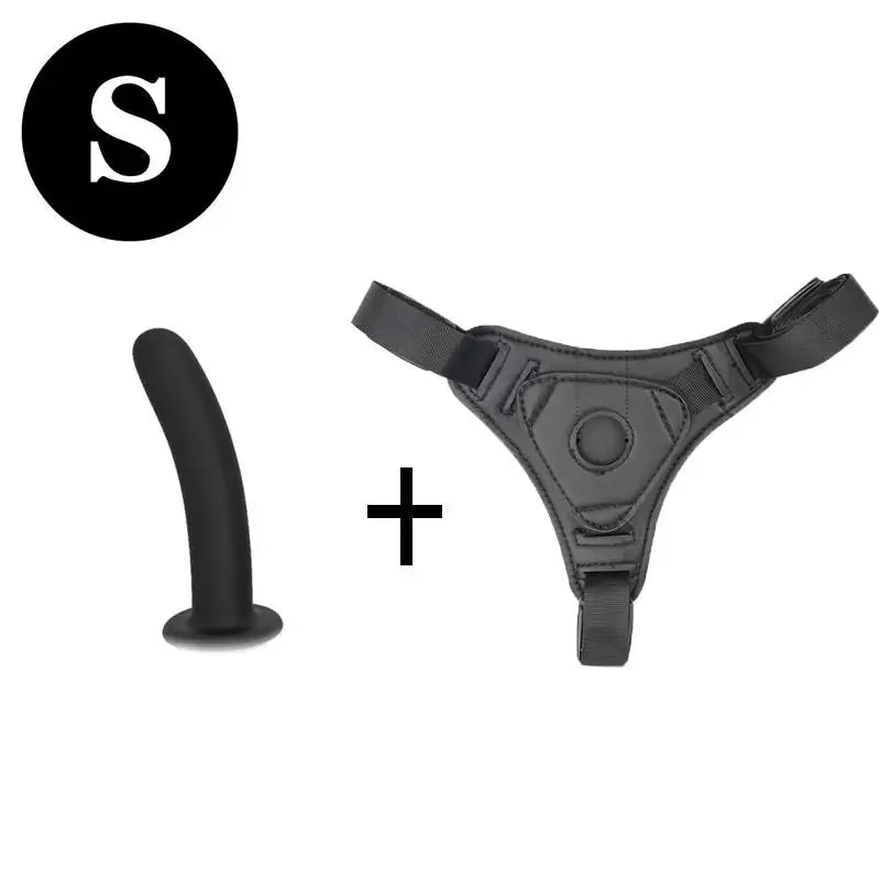 Adjustable Silicone Strap On Dildo Harness Set S M L Sizes Realistic Penis Panties for Women Lesbian Couples G-Spot Anal Vaginal
