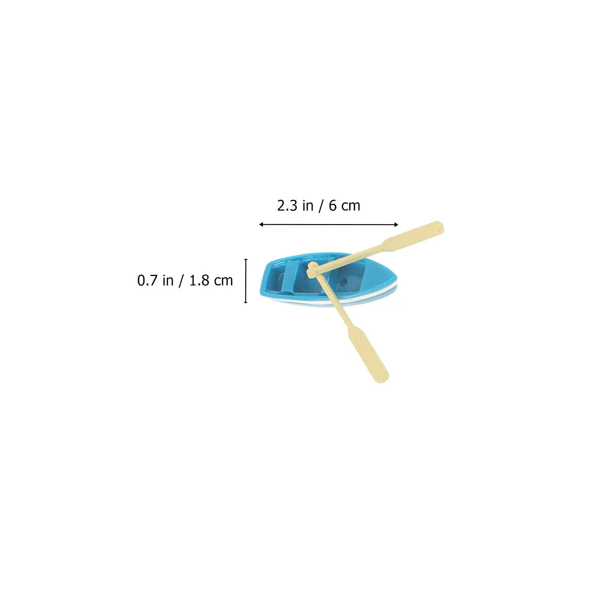 Children's Beach Toys Boat Accessories Fairy Garden Miniature for Crafts Dollhouse