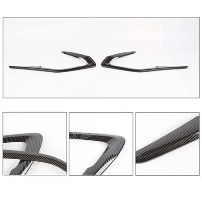JeCar Carbon Fiber Car Interior Door Strips Decor Protect Cover Trim Stickers ABS For Chevy Camaro 2016 UP Inner Accessories