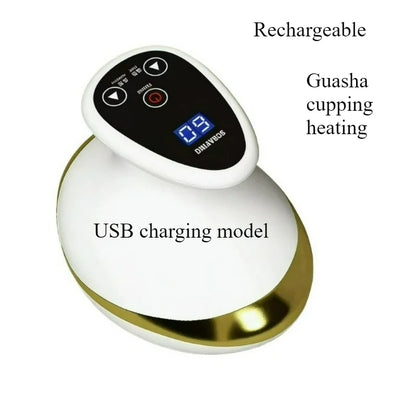 Electric Massage Brush, Universal Body Dredging Device, Scraper, Household Abdominal And Back Massager Scraping Device
