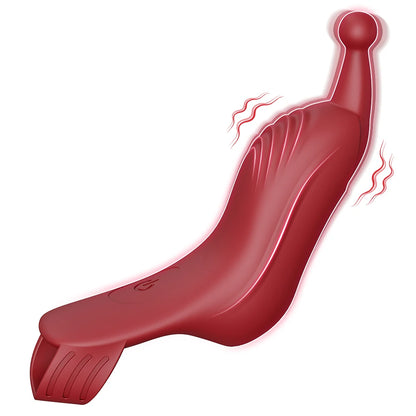 Finger Vibrator for Women Heating Vagina Vibrator Clitoris Nipples Stimulator Female Masturbator Interaction Sex Toy for Couples