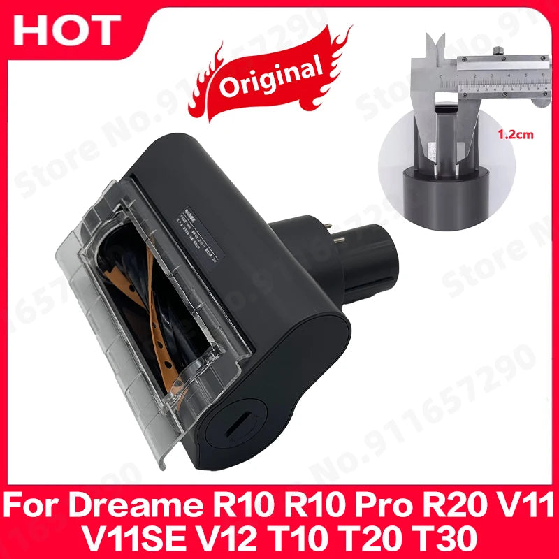 Original For Dreame R10 R10 Pro R20 V11 V11SE V12 T10 T20 T30 mite removal brush spare parts Motorized Mini-Brush Accessories