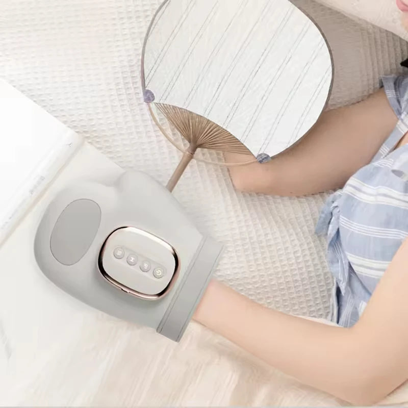 Smart Electric Hand Massager Heat Air Compression Finger Separation Wrist Palm Pain Relief Muscle Relax