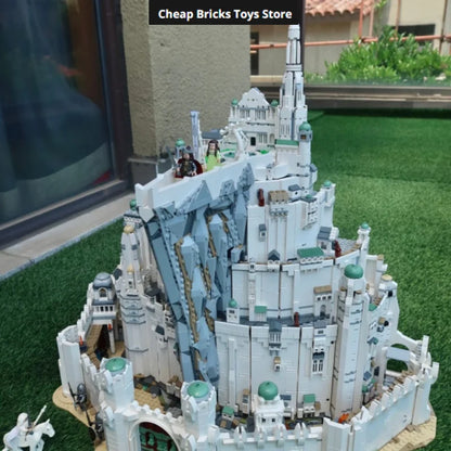 Educational 2026 Assembly 8278pcs DIY  Building Blocks Suitable The City Capital Minas Tirith Model Gifts for Adults Toys A