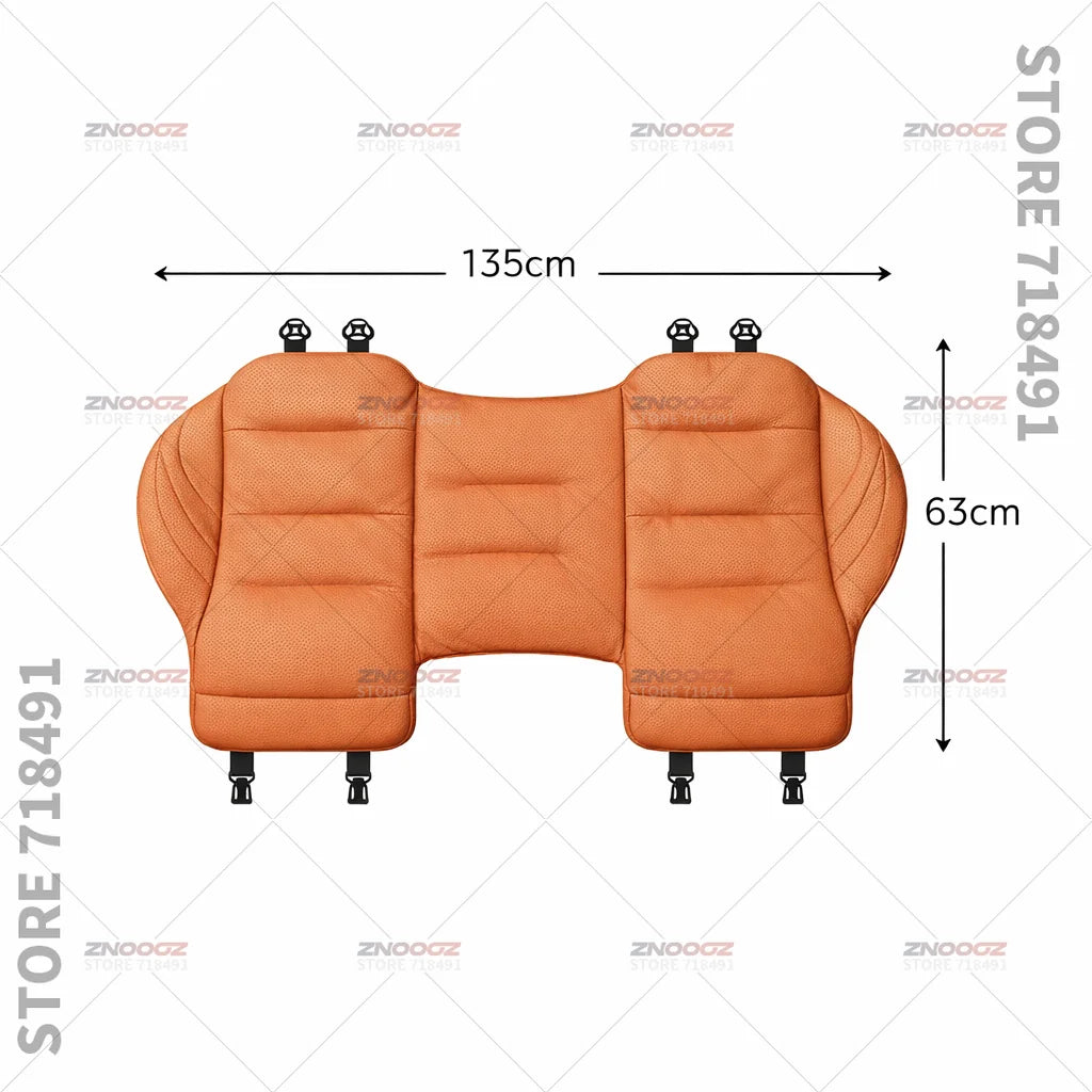 Car Seat Leg Support Extension Seat Cover Memory Foam Extender Cushion Interior Accessories For Renault Kadjar