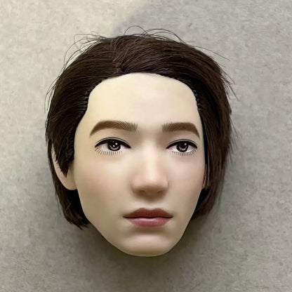 YUNYI Male Doll Body Figure 1/6 Muscle Male Doll Body Toys Multi-Joints Movable Beige Skin Doll Body Collection Doll Toy Parts