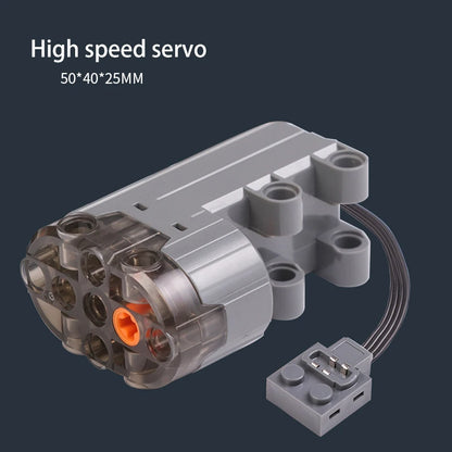 MOC High-Tech Parts M XL L Motor Servo Power Functions Motor Multi Tool PF 8293 8883 Model Building Blocks Compatible With LEGO
