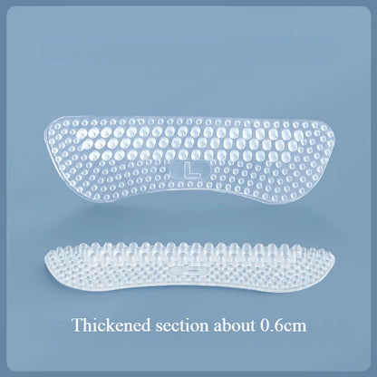 Upgrade Silicone Heel Stickers Heels Grips for Women Men Anti Slip Heel Cushions Non-Slip Inserts Pads Foot Heel Care Protector