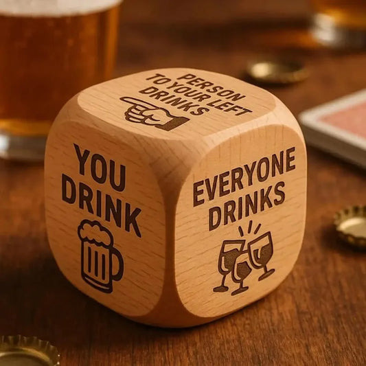 Adults Drinking Party Games, Funny Interactive Dice Game Cards Group Night Activity for Couples Friends Social Events