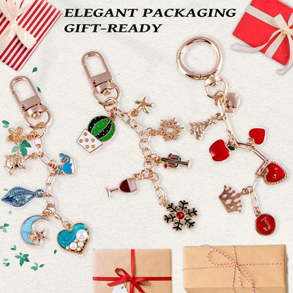 325-Piece DIY Bag Charm Making Kit Complete Jewelry Craft Set Creative Gift for Keychains & Access, Teens, Adults, Art Therapy