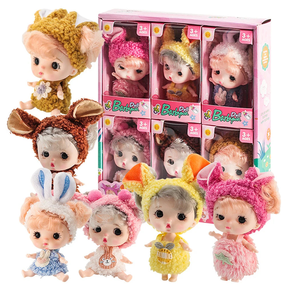 12Pcs Christmas Reborn  Doll Kit Toy Simulation Princess Dolls Toy Cute Sleeping Baby with Clothes Accessories Christmas gift