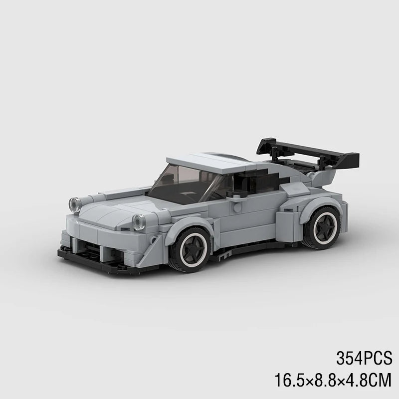 MOC Speed Car Miata MX-5 NA M3 Super Race Sport Vehicle Model Building Block Technical Racing Brick Toy Christmas Gift City