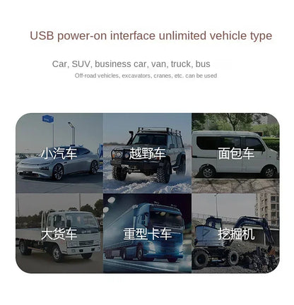 3-speed Car Seat Back Cooling Fan USB Charge Dual Head Fan 360 Degree Rotation Neck Cooler for Summer Car Accessories