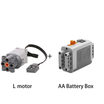 88002 80003 80004 High-Tech Parts MOC Motor Servo Power Functions Motor Multi Tool PF Model Building Blocks Compatible With LEGO