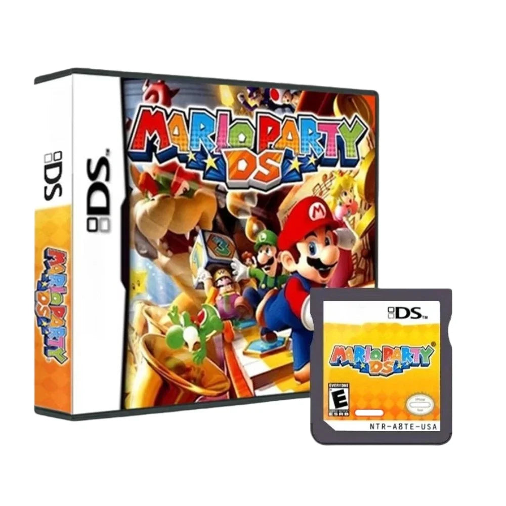 new model  Card Mario Party Luigi Adventure EX Mario VS Donkey Kong 2 USA Version Video Game Console Card for NDS 3DS Boy Gifts