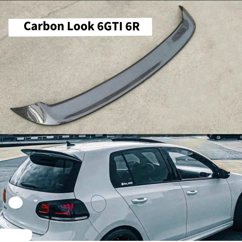 For Volkswagen 2010-2013 Golf 6 GTI MK6 GTI R20 Hatchback Car Rear Roof Spoiler Wing Rear Trunk Lip Spoiler Accessories Body Kit