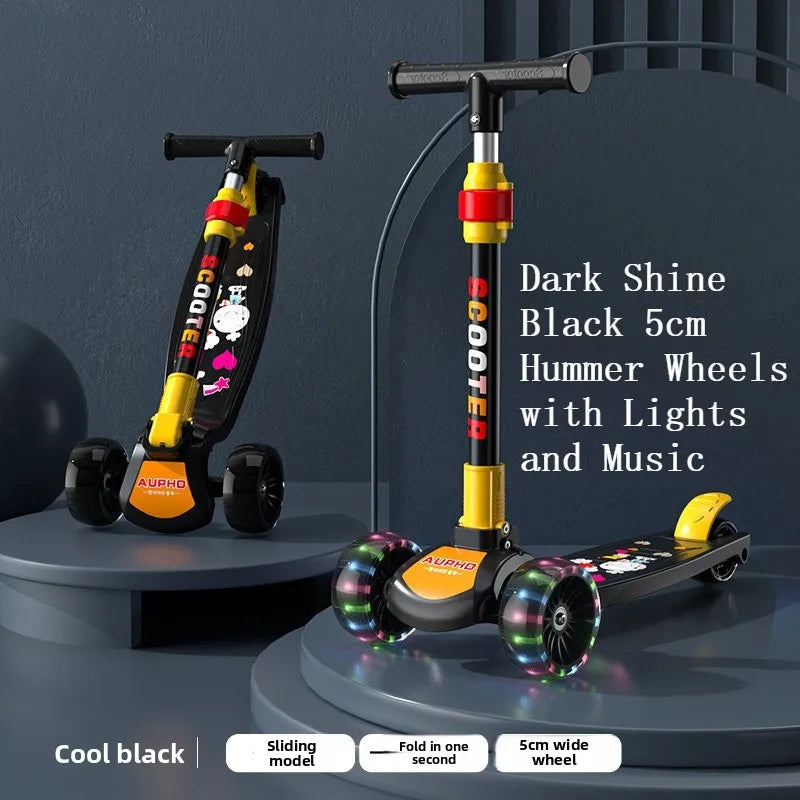 Children’s scooter for 14-year-olds:suitable for boys and girls, designed to help children develop their sense of balance