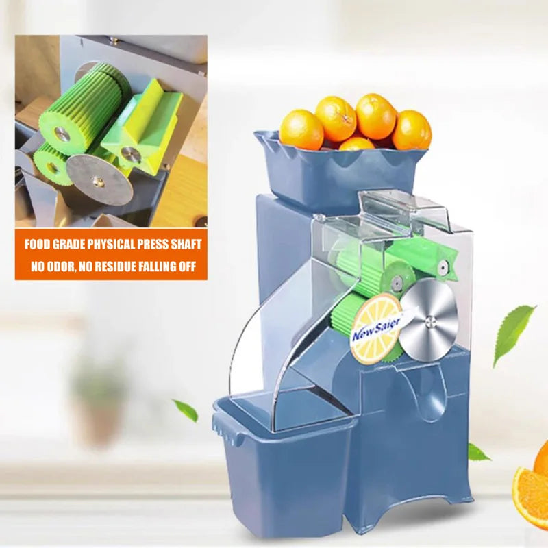 Commercial Juicer Industrial Fresh Orange Juice Machine Extractor Lemon Slow Squeezer Peel Cold Press Juicer