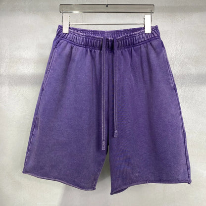 Shorts Summer New 420g Batik Men's Shorts American Street Trendy Brand Retro Men's and Women's Medium Pants