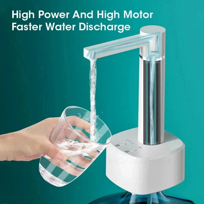 3-gear Electric Water Gallon Bottle Automatic Water Dispenser USB Pump Dispenser Water Bucket Suction Device, Desktop Water Pump